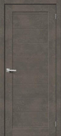 Межкомнатная дверь Браво-21 Brut Beton 200*60