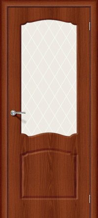 Межкомнатная дверь Альфа-2 Italiano Vero White Сrystal 200*60