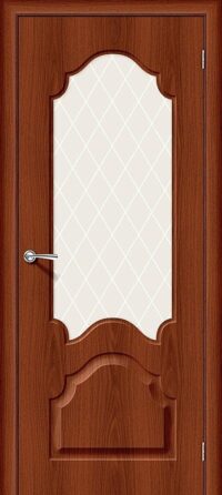 Межкомнатная дверь Скинни-33 Italiano Vero White Сrystal 200*60