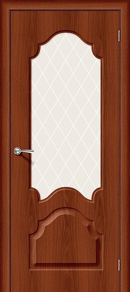 Межкомнатная дверь Скинни-33 Italiano Vero White Сrystal 200*60