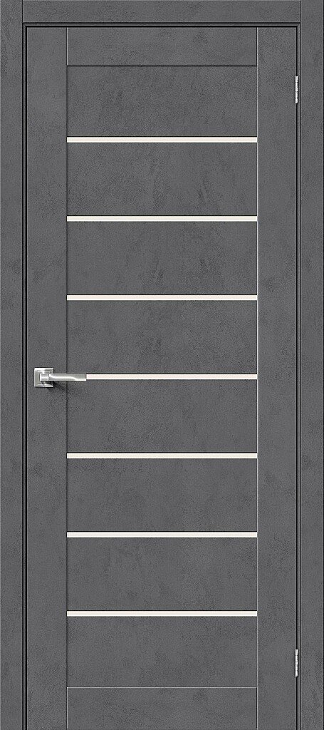Межкомнатная дверь Браво-22 Slate Art Magic Fog 200*80