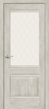 Межкомнатная дверь Прима-3 Chalet Provence White Сrystal 200*60