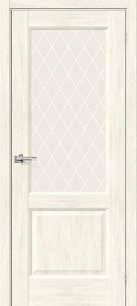Межкомнатная дверь Неоклассик-33 Nordic Oak White Сrystal 200*60