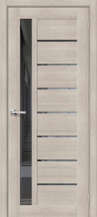 Межкомнатная дверь  Браво-27 Cappuccino Melinga Mirox Grey 200*60