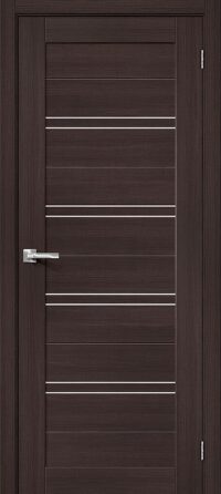 Межкомнатная дверь Браво-28 Wenge Melinga Magic Fog