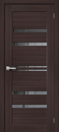 Межкомнатная дверь Браво-30 Wenge Melinga Mirox Grey
