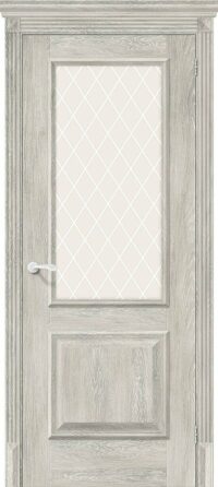 Межкомнатная дверь Классико-13 Chalet Provence White Сrystal 200*60