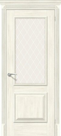 Межкомнатная дверь Классико-13 Nordic Oak White Сrystal 200*70