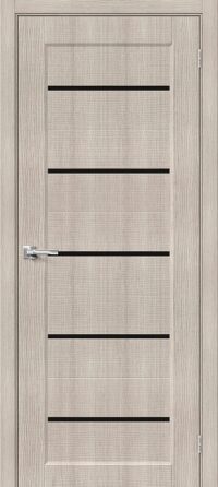 Межкомнатная дверь Мода-22 Black Line Cappuccino Melinga