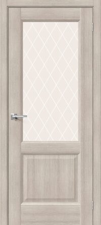 Межкомнатная дверь Неоклассик-33 Cappuccino Melinga White Сrystal 200*60