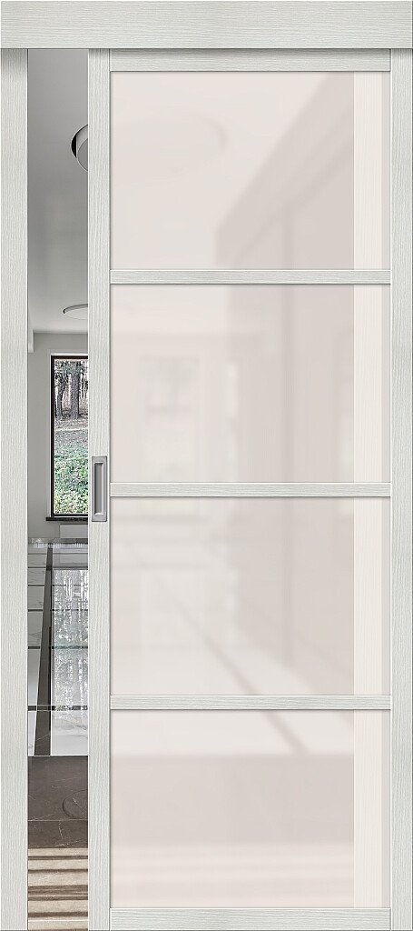 Межкомнатная дверь Твигги-11.3 Bianco Veralinga Magic Fog 200*90