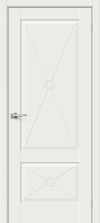 Межкомнатная дверь Прима-12.Ф2 White Matt 200*60