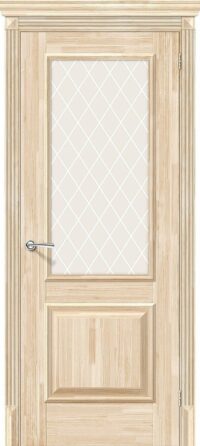 Межкомнатная дверь Классико-13 Без отделки White Сrystal 200*60