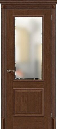 Межкомнатная дверь Классико-13 Brown Oak Magic Fog 200*60
