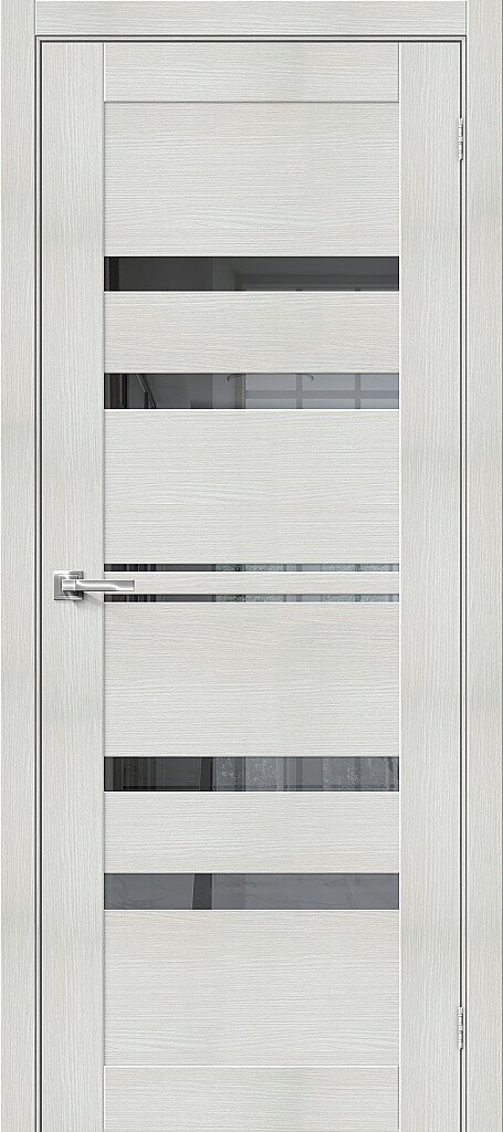 Межкомнатная дверь Порта-30 Bianco Veralinga Mirox Grey 200*90