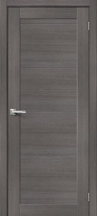 Межкомнатная дверь Браво-21 Grey Melinga 200*40