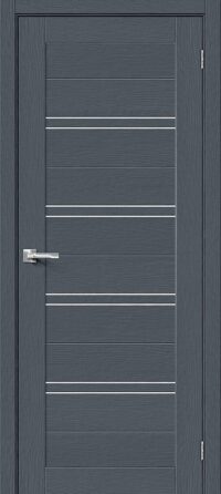 Межкомнатная дверь Браво-28 Stormy Wood Magic Fog 200*60