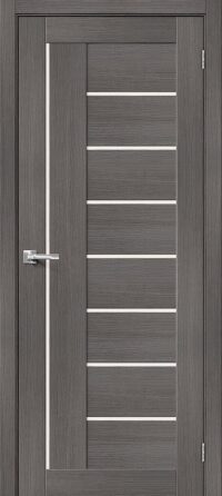 Межкомнатная дверь  Браво-29 Grey Melinga Magic Fog 200*60