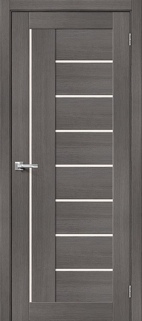 Межкомнатная дверь Браво-29 Grey Melinga Magic Fog 200*60