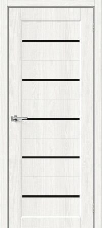 Межкомнатная дверь Мода-22 Black Line White Dreamline 200*60