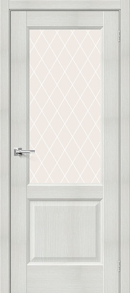 Межкомнатная дверь Неоклассик-33 Bianco Veralinga White Сrystal 200*60