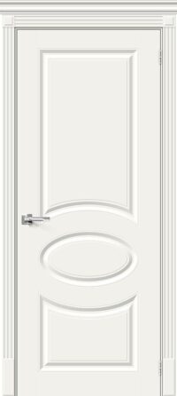 Межкомнатная дверь Скинни-20 Whitey 200*80