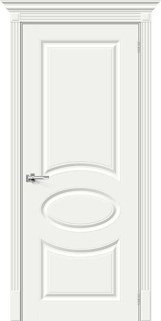 Межкомнатная дверь Скинни-20 Whitey 200*80