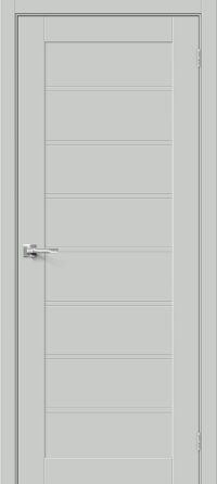 Межкомнатная дверь Браво-20 Grey Silk 190*60
