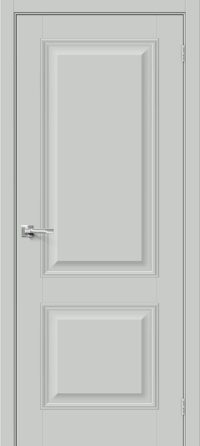 Межкомнатная дверь Классик-12 Grey Silk 200*60