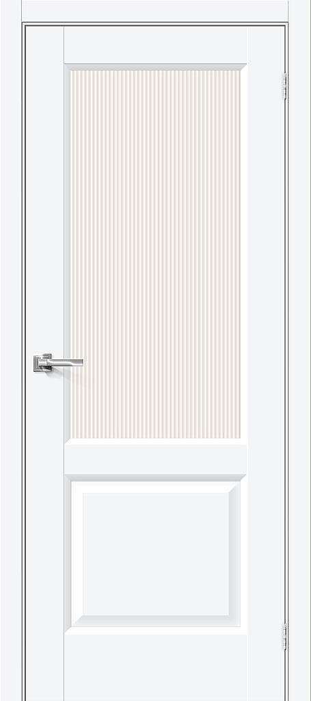 Межкомнатная дверь Неоклассик-33 White Silk Magic Moru 200*60