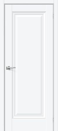 Межкомнатная дверь Прима-0 White Silk 200*60