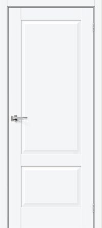 Межкомнатная дверь  Прима-12 White Silk 200*60