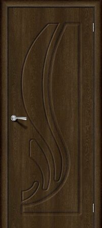 Межкомнатная дверь Лотос-1 Dark Barnwood 200*60