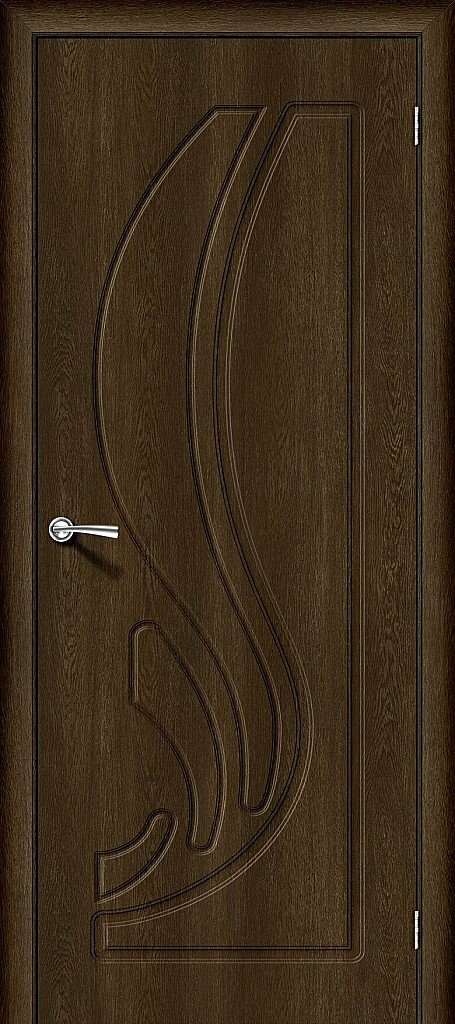 Межкомнатная дверь Лотос-1 Dark Barnwood 200*90