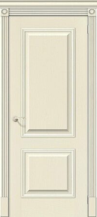 Межкомнатная дверь Вуд Классик-12 Ivory 200*90