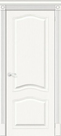 Межкомнатная дверь Вуд Классик-54 Whitey 200*90
