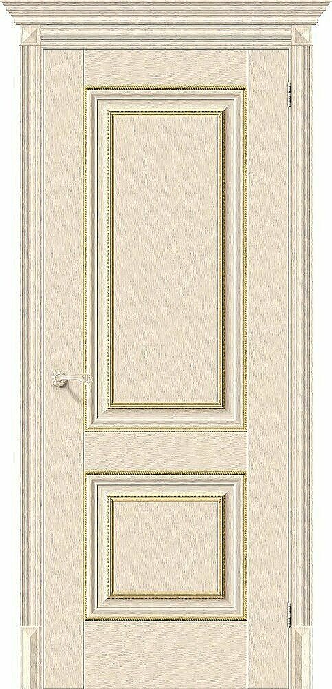Межкомнатная дверь Классико-32G-27 Ivory 200*90