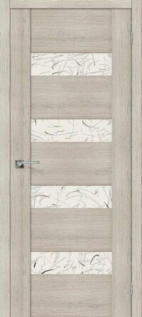 Межкомнатная дверь VM4 Cappuccino Veralinga Silver Art 200*60