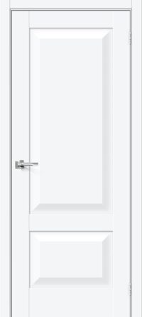 Межкомнатная дверь  Прима-22 White Silk 200*60